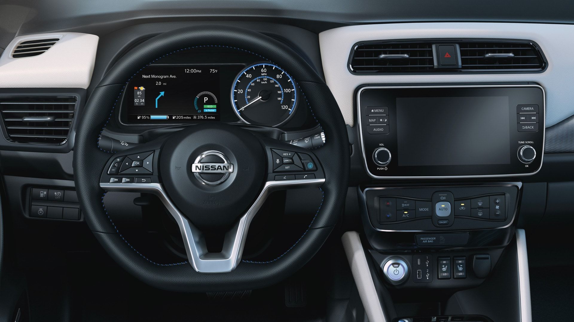 2022 Nissan LEAF Interior Features